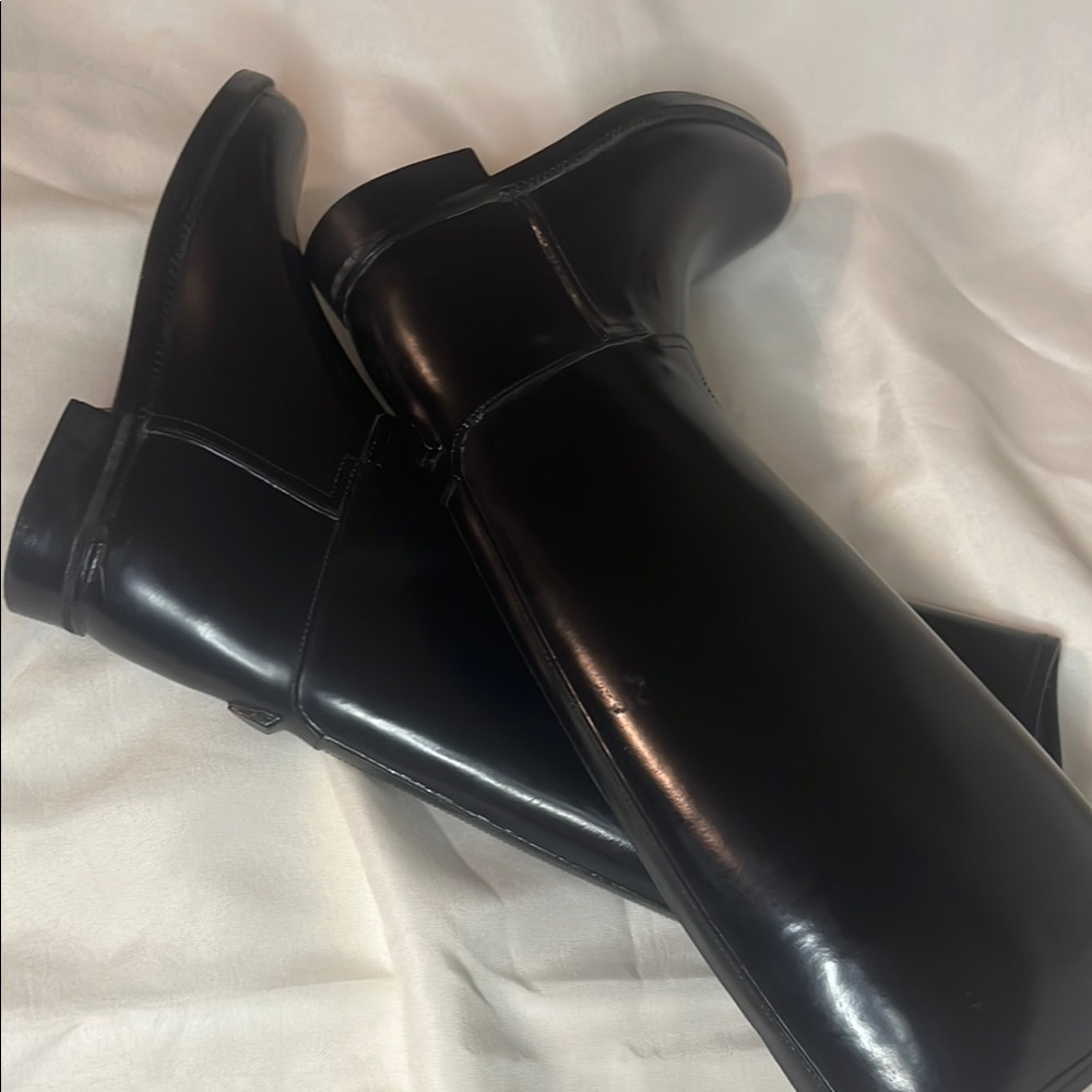 Derby Black Riding Boots - Picture 4 of 5